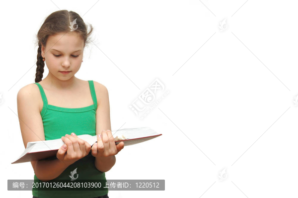 年輕的女孩讀的書
