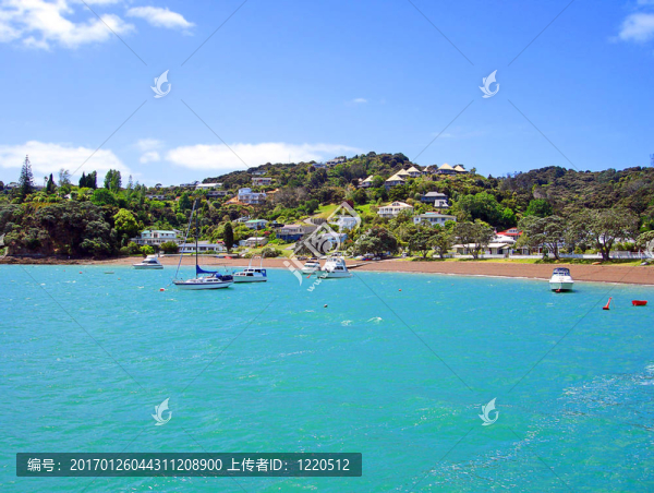 羅素海岸帶海景房；新西蘭