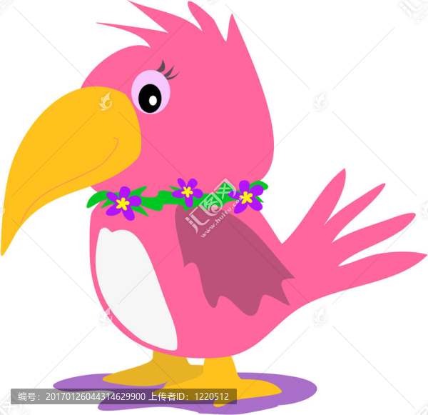 小Fucshia,Parrot