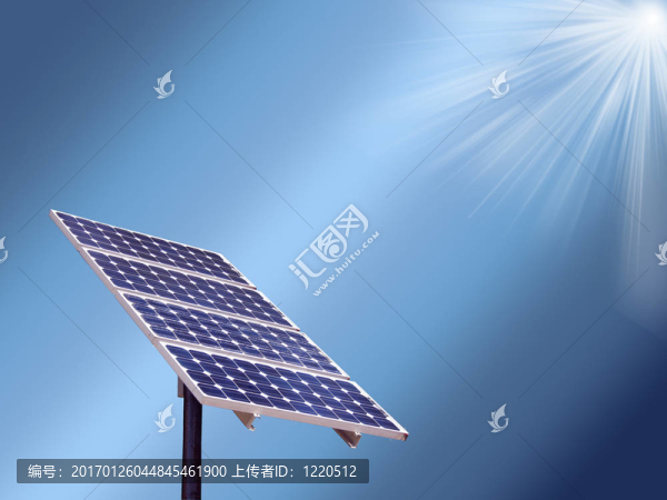 獨立的太陽能電池板