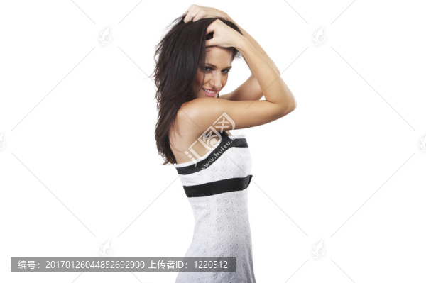 年輕漂亮女人-肖像