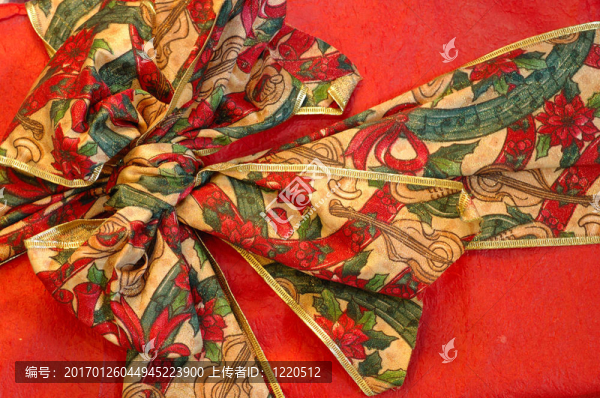 圣誕禮品絲帶蝴蝶結(jié)