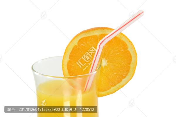 帶小路的橙汁