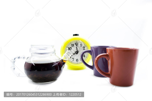 茶壺；茶杯和小時(shí)