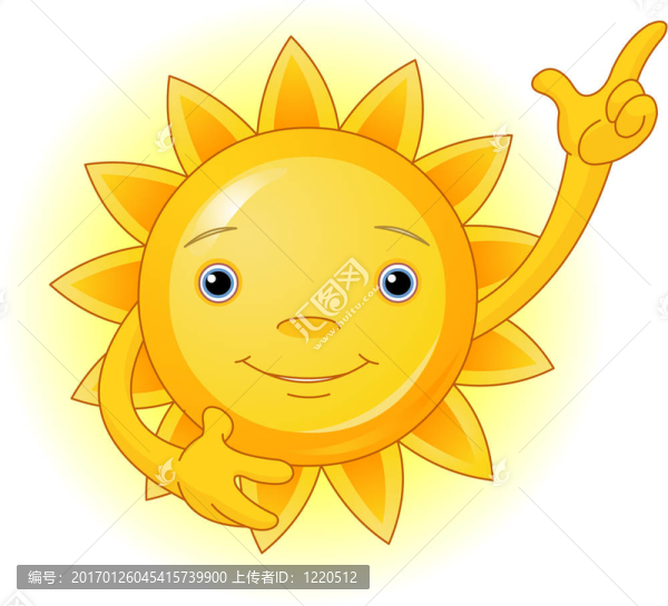 太陽點上