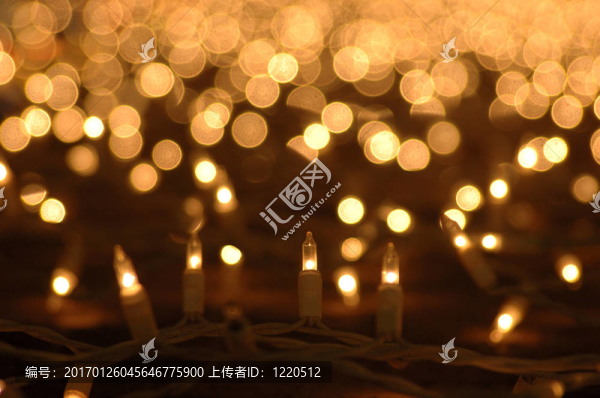 發(fā)光的燈裝飾