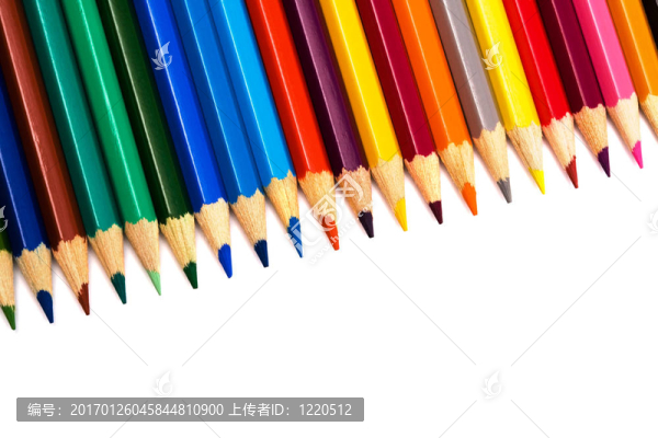 漂亮的彩色鉛筆