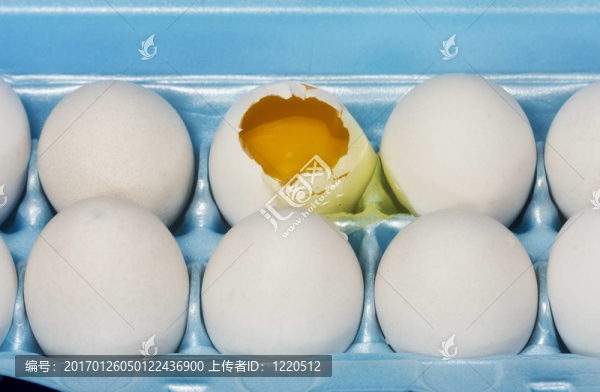 特寫鏡頭破碎的雞蛋