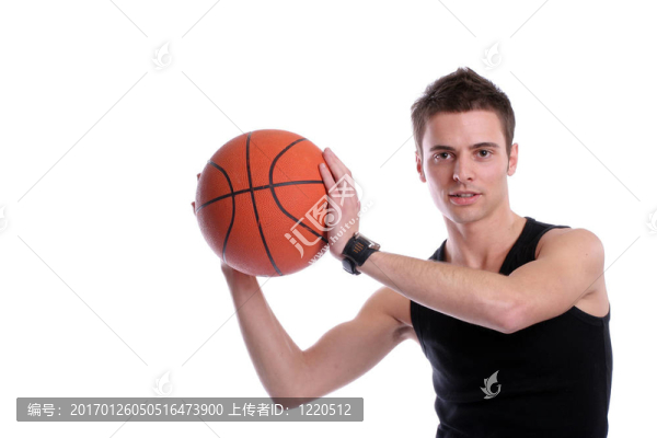 因果男子抱籃球