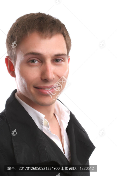 年輕休閑男子；擺姿勢
