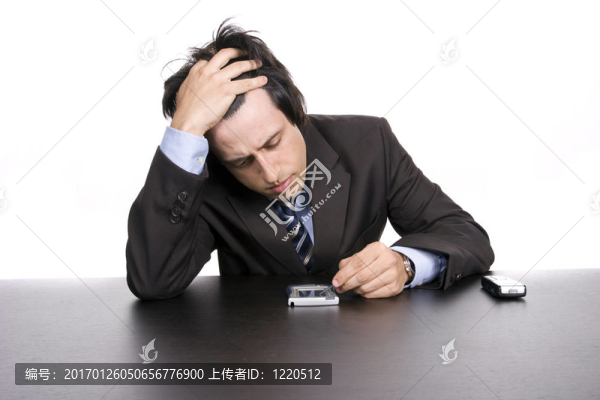 年輕的擔(dān)心與PDA的商人；