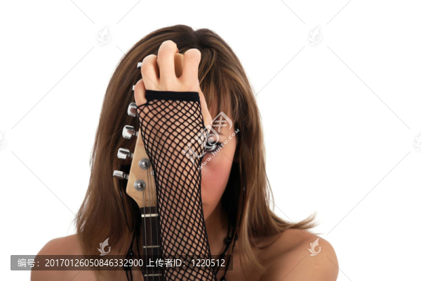 搖滾吉他肖像