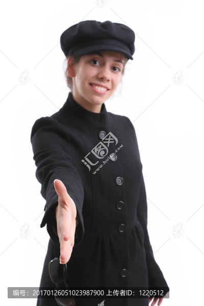 年輕的女商人