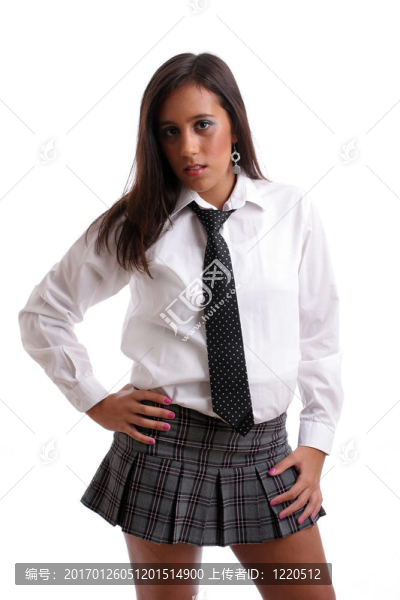 熱的女生合影
