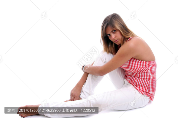 一個非常迷人的女人肖像