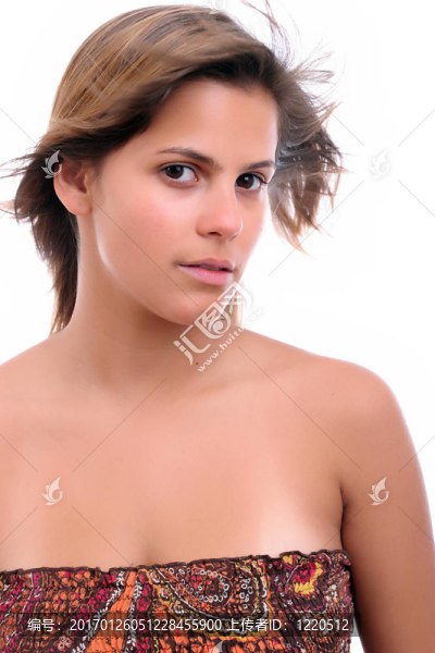 年輕美女肖像