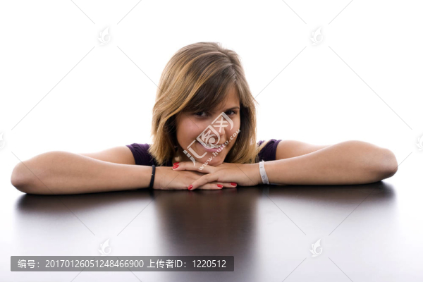 年輕美女肖像