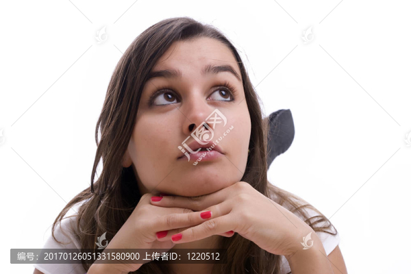 年輕美女肖像