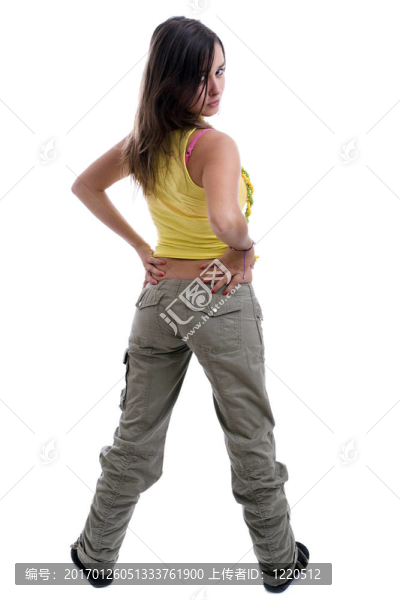 年輕漂亮的女人