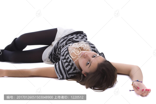 年輕漂亮女孩肖像