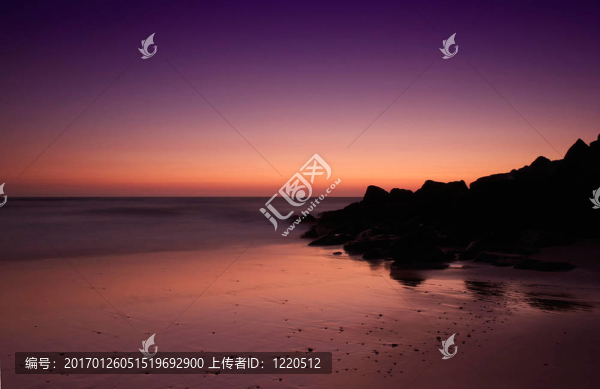 海灘日落