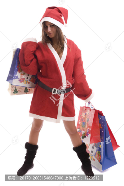 Young,Santa女孩假扮
