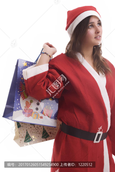 Young,Santa的女孩