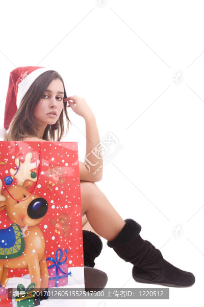 Young,Santa的女孩