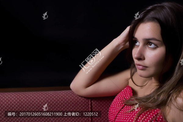 年輕美女肖像