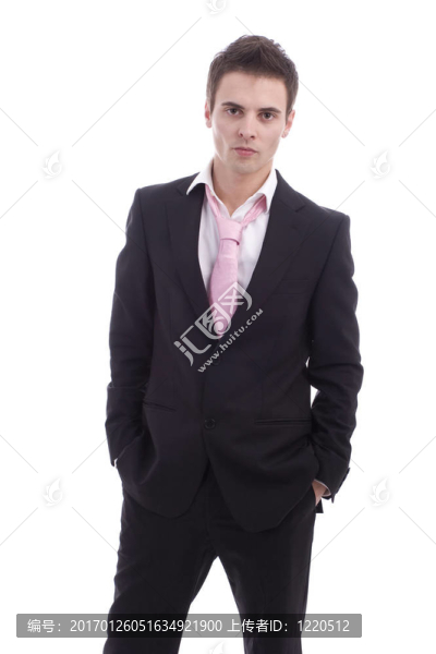 年輕的商人