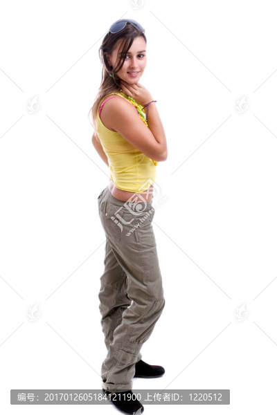 年輕漂亮的女人
