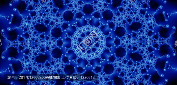 藍(lán)色發(fā)光的分形（24）