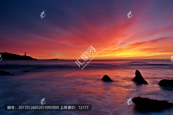 美麗的火燒云