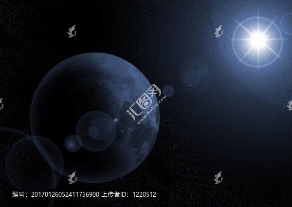 在空間與sunrize月亮
