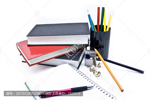 鋼筆和書