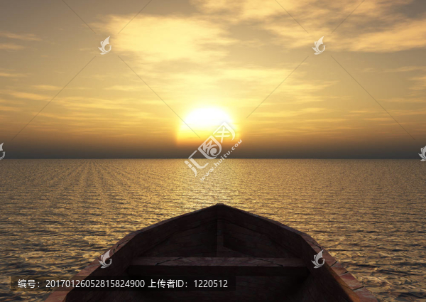 從船上看