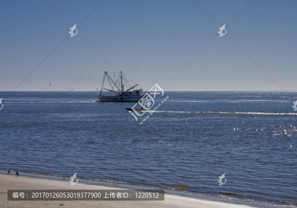蝦船和汽艇