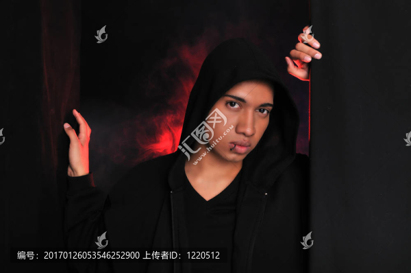 煙霧背景黑圖