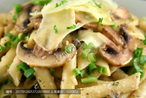 蘑菇意大利面2