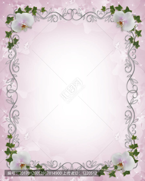 婚緣蘭花常春藤