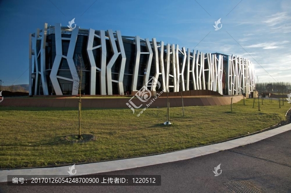 現(xiàn)代建筑的晚上