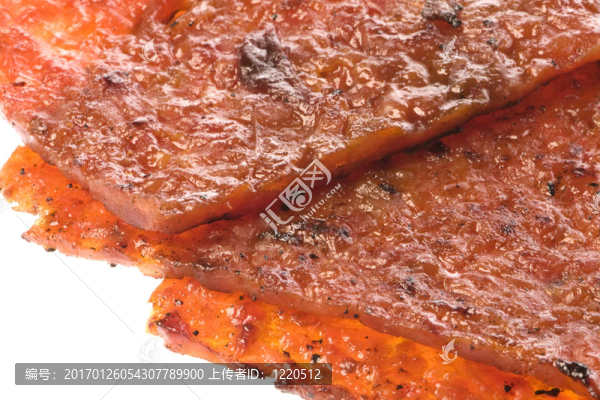 燒烤雞肉片分離