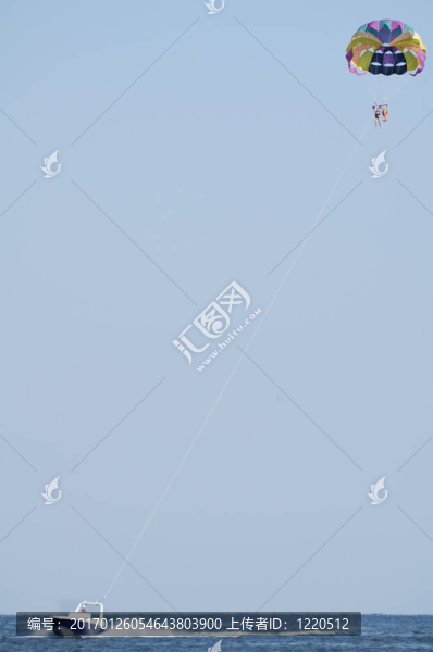 船和降落傘