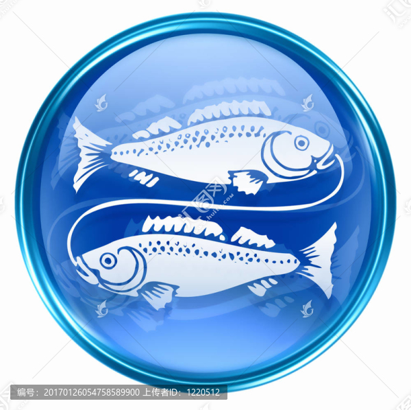 雙魚(yú)座生肖按鈕圖標(biāo)