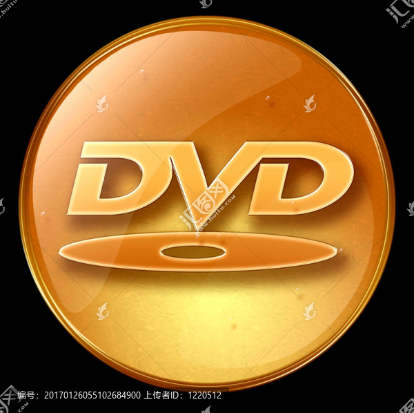 DVD圖標(biāo)。