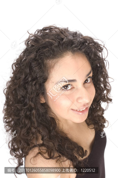 美麗的年輕的西班牙女人
