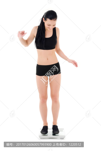 幸福的尺度上的女人