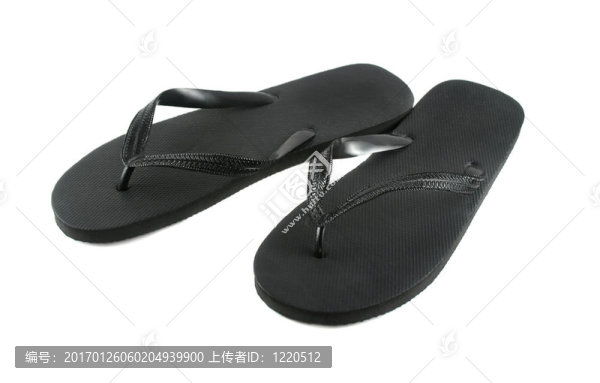 黑色人字拖
