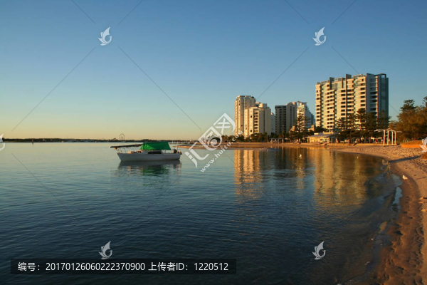 海灣的建筑物