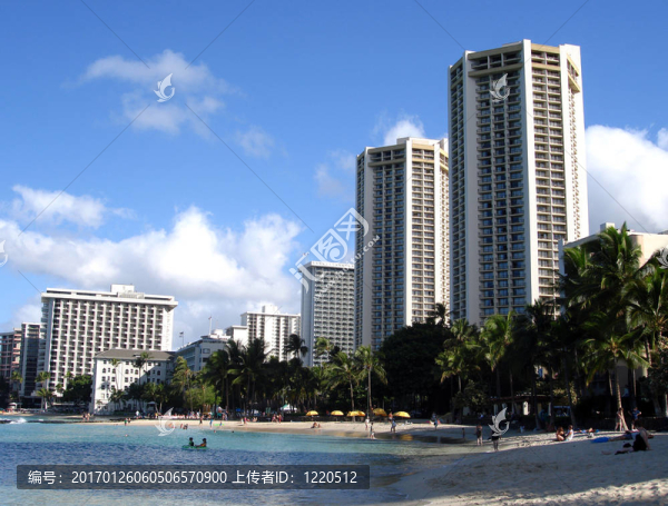 夏威夷威基基海灘酒店